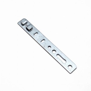 Пластина оконная анкерная KBE, Veka 58 170х25х1,5, оцинкованная неповоротная