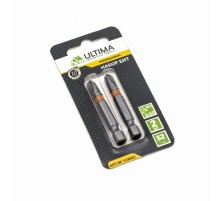 Набор бит Ultima, PH3*50, сталь S2, профессиональные, комплект - 2 шт.