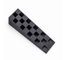 Клин монтажный для окон 143x43x22 чёрный