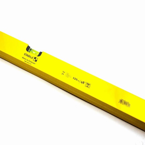 Уровень тип 70, 120 см (2 глазка, точность 0,5 мм/м) Stabila