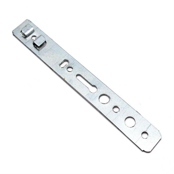 Пластина оконная анкерная KBE, Veka 58 192х25х1,2, оцинкованная неповоротная