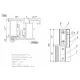 7BI/41 Петля универсальная антрацит RAL7016 для Provedal