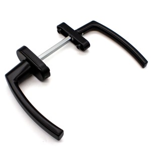 Балконный гарнитур асимметричный FORWIN BHS 01, черный RAL 9005