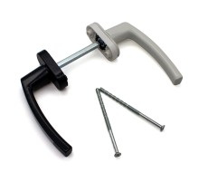Балконный гарнитур симметричный FORWIN BHS 04, белый RAL 9016 / антрацит RAL 7016