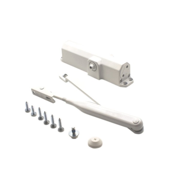 Доводчик дверной Dorma TS Compact EN 2/3/4 белый RAL9016