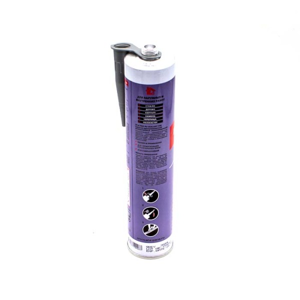 Герметик серый полиуретановый SILA PRO PU Sealant HM, 300 мл, Ral 7004