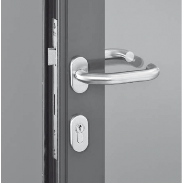 Комплект ручек Pure 8100 / 6621 / 6679, 38–56 мм, 8 мм, нержавеющая сталь 8030093 DORMA (dormakaba)