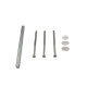 Нажимной гарнитур Stublina межосевое расстояние E=92 мм светло-серый RAL9006