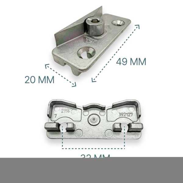 Ответная планка блокировщика Rehau 730/735