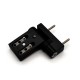 Петля дверная FORWIN DHS, чёрная RAL 9005
