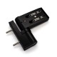 Петля дверная FORWIN DHV.2, черная RAL 9005