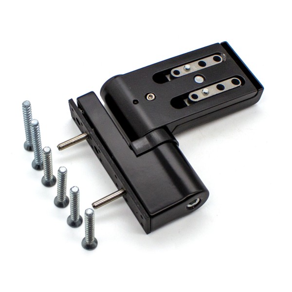 Петля дверная FORWIN DHV.2, черная RAL 9005