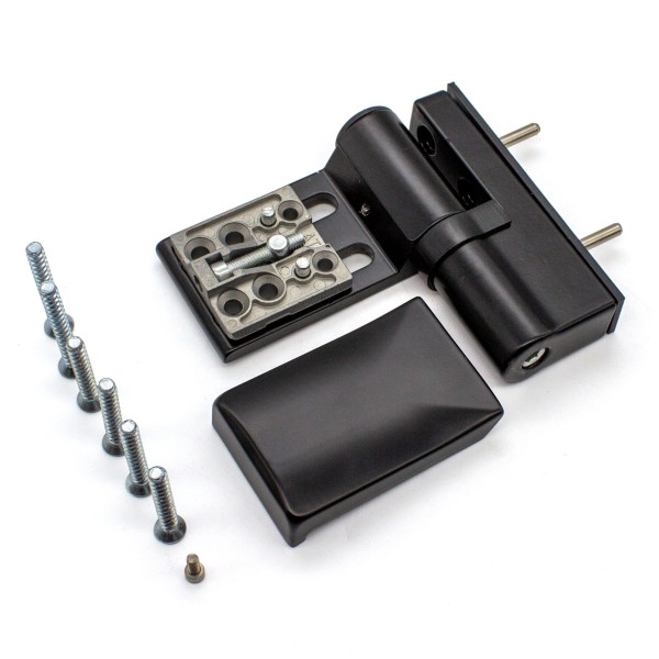 Петля дверная FORWIN DHV.2, черная RAL 9005