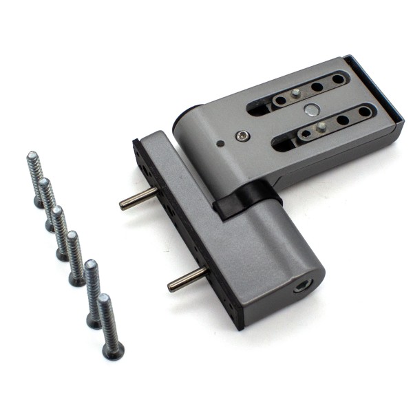 Петля дверная FORWIN DHV.2, серебро RAL 9006