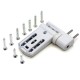 Петля дверная greenteQ TB 100.ZD.K, 13.5-16.5/101, 100 кг, белая