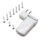 Петля дверная greenteQ TB 100.ZD.K, 13.5-16.5/101, 100 кг, белая
