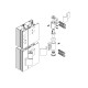 Петля Fural ППД 2 (А) Ral 7016 антрацит (2 подшипника) для тёплых алюминиевых дверей