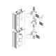 Петля Fural ППД 3 (А) Ral 9016 белая (2 подшипника) для тёплых алюминиевых дверей
