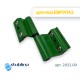Петля оконная с регулировкой зазора зелёная Ral 6016