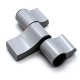 Петля STRONG-03 (23) без крепления RAL9006 серая