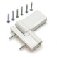 Петля Windoorpro для пвх дверей, DHV, 120 кг, белая RAL 9016