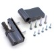 Петля WIndoorPro Для ПВХ дверей, WD-N, 120 КГ, RAL7016