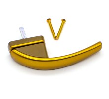 Ручка оконная Roto Swing бронза штифт 37 мм, R05.5 + 2 винта 5x45