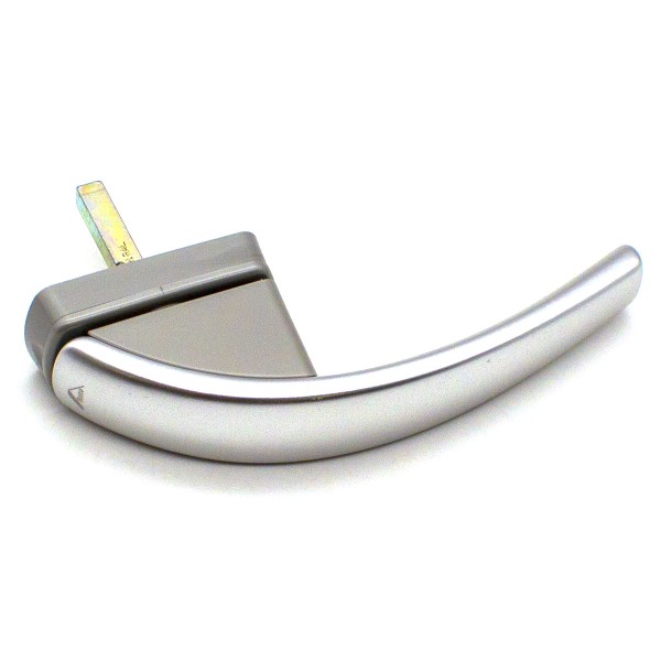 Ручка оконная Roto Swing серебро штифт 37 мм, R01.1 + 2 винта 5x45