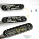 Ручка оконная управляющая поворотная серая