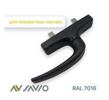Ручка поворотного окна серии Manon, антрацит, RAL 7016