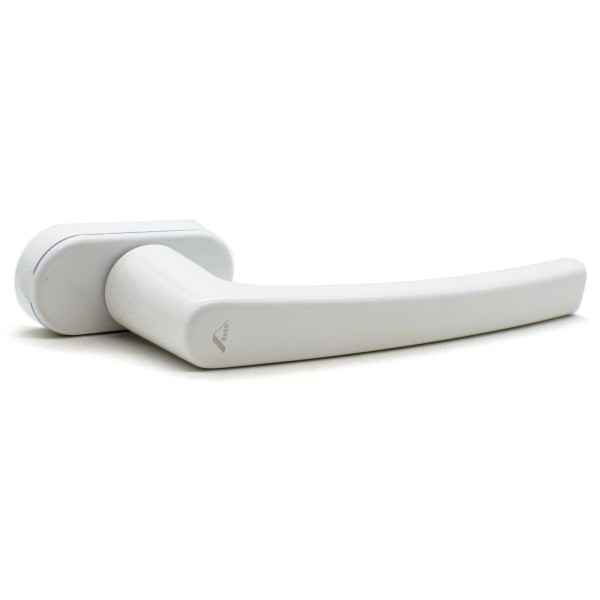 Ручка Roto Line Patio, штифт 35 мм, белая, (R07.2), 160 мм, с логотипом, без винтов