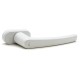 Ручка Roto Line Patio, штифт 35 мм, белая, (R07.2), 160 мм, с логотипом, без винтов