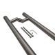 Ручка скоба PULL.РН32/800.45-INOX 304 (PH-45-32/800-INOX нержавейка)