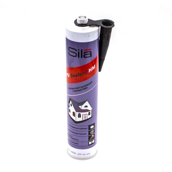 Герметик полиуретановый высокомодульный SILA PRO PU Sealant HM 600 Black