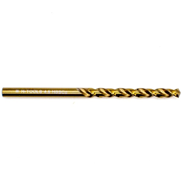 Сверло по металлу H-Tools Pro 4,5x80/47 мм DIN338 HSSE-Co5 VA-130 градусов