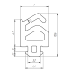 Уплотнитель для алюминиевых конструкций 523110 EPDM