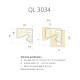 Уплотнитель оконный Schlegel Q-Lon QL 3034 коричневый
