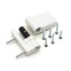 Петля WIndoorPro Для ПВХ дверей, WD-S, 90 КГ, белая